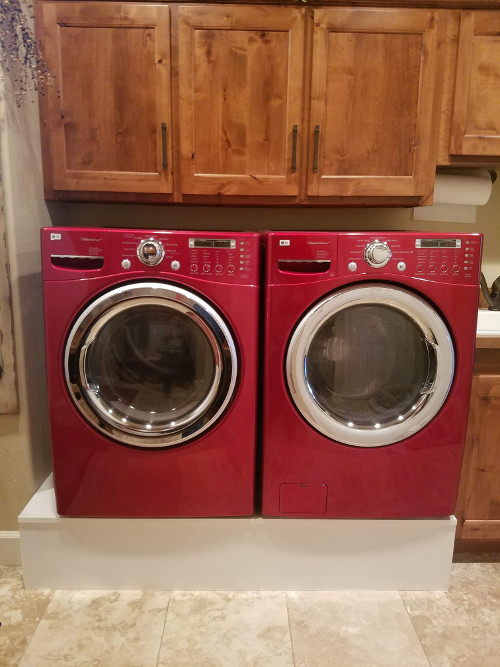 LG™ Front Load Washer And Dryer<br><br>
